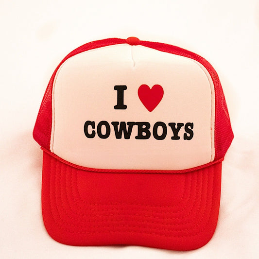 I <3 Cowboys Hat